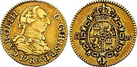 Spanien 1/2 Escudo Karl III. (1759 - 1788)