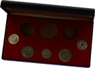 Ungarn KMS (2 Filler - 5 Forint) Offizieller Kursmünzensatz