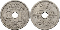 Dänemark 25 Öre Christian X. (1912 - 1947)