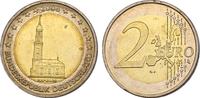 Deutschland 2 Euro "Hamburger Michel" (Fehlprägung mit alter Wertseite)