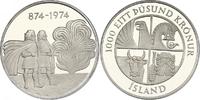 Island 1000 Kronur "Erste Siedler"