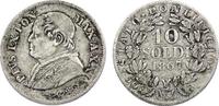 Vatikan 10 Soldi Pius IX. (1846 - 1878)