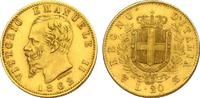 Italien 20 Lire Viktor Emanuel II. (1849 - 1878)