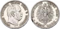 Deutschland - Preussen 5 Mark Wilhelm I. (1861 - 1888)