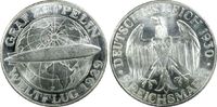 Weimarer Republik 5 RM Weltflug des Graf Zeppelin 1929
