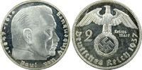 Drittes Reich 2 RM Hindenburg mit HK