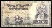 Niederlande / Holland 20 Gulden 28.12.1940 III
