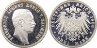 Kaiserreich, Sachsen 3 RM König Friedrich August III