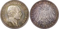 Kaiserreich Sachsen 3 RM König Friedrich August III