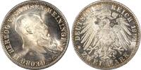 Kaiserreich, Sachsen-Meiningen 2 RM Georg II (75. Geburtstag)