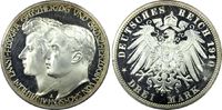 Kaiserreich, Sachsen-Weimar-Eisenach 3 RM Wilhelm Ernst (Hochzeit mit Feodora von Sachsen-Meiningen)