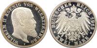 Kaiserreich, Württemberg 2 RM Wilhelm II