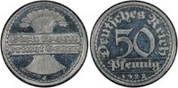 Weimarer Republik 50 pfg Inflationsmünzen