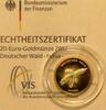 Bundesrepublik €20 Fichte Deutscher Wald - Fichte -