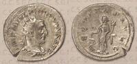 AG Antoninianus  Römisches Kaiserreich Kaiser Philippus I VZ, mit Fotoattest