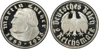 Drittes Reich 2 RM 450. Geburtstag von Martin Luther