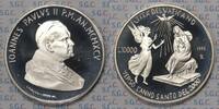 Vatikan 2 x 10.000 Lire Heiliges Jahr 2000 1. Ausgabe -