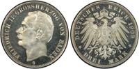 Kaiserreich Baden 3 RM Grossherzog Friedrich II