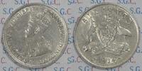 Australien 6 Pence König Georg V -