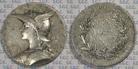Frankreich Versilberte Bronzemedaille o.J.: Preis des Innenministeriums -