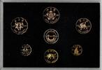 China - Hong Kong 10 cents bis 10 Dollar Satz Return to China -