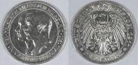 Kaiserreich Preussen 3 Mark Kaiser Wilhelm II. - Uni. Breslau -