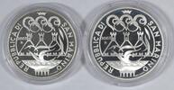 San Marino 5 und 10 Euro XXVIII. Olympischespiele in Athen 2004 -