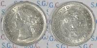 Hong Kong 5 Cents Königin Viktoria -