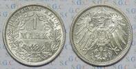 Kaiserreich 1 Mark grosser Adler -