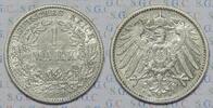 Kaiserreich 1 Mark grosser Adler -