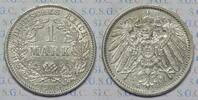 Kaiserreich 1 Mark grosser Adler -