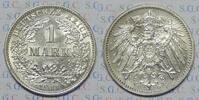 Kaiserreich 1 Mark grosser Adler -