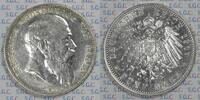 Kaiserreich Baden 5 Mark Grosherzog Friedrich -