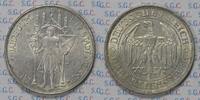 Weimarer Republik 3 RM 1000 Jahre Meissen -