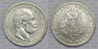 Kaiserreich Preussen 5 Mark Kaiser Wilhelm I. -
