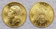 Kaiserreich Sachsen-Weimar-Eisenach 20 Mark Grossherzog Carl Alexander -