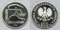 Polen 100 Zlotych Olympiade Probe -
