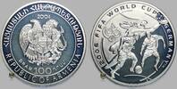 Armenien 100 Dram FIFA Fussball WM Deutschland 2006 -