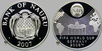 Nauru 10 Dollars FIFA Fussball WM Deutschland 2006 -