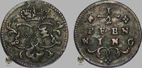 Altdeutschland Würzburg (Bistum) ½ Pfennig o.J. Adam Friedrich von Seinsheim ein gutes ss
