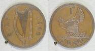 Irland 1 Penny Kursmünze -
