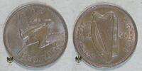 Irland ¼ Penny (Farthing) Kursmünze -