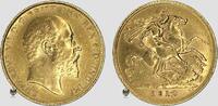 Grossbritannien £½ (Half Sovereign) König Edward VII. -
