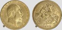 Grossbritannien £½ (Half Sovereign) König Edward VII. -