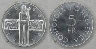 Schweiz 5 Franken 100 Jahre International Rotes Kreuz -