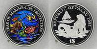 Palau 1 Dollar Schutz der Meeresfauna -