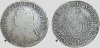 ECU 1730-K Frankreich König Ludwig XV. fast s