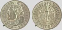 Drittes Reich 5 RM 450. Geburtstag Luthers -