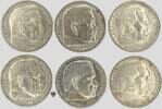 Drittes Reich 5 RM Hindenburg mit HK -