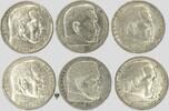 Drittes Reich 5 RM Hindenburg mit HK -